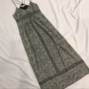 Loft Spaghetti Strap Maxi Dress EUC Sz 4
